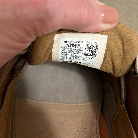 Men’s Sperry Hommes boat shoes, new without tags never worn - Picture 6 of 7